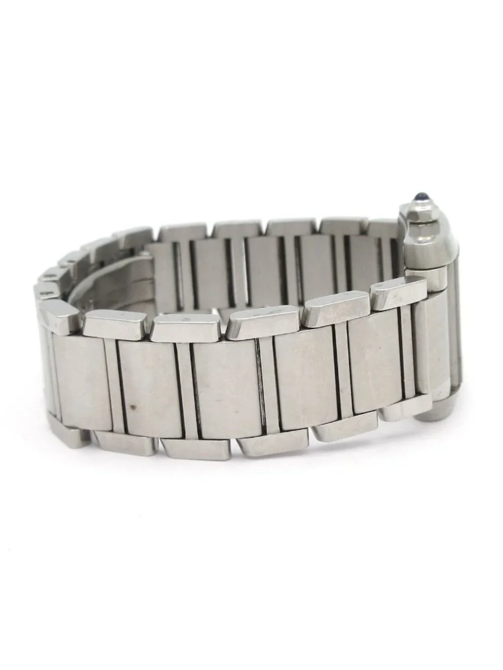 Cartier Watch Tank Francaise SM Diamond Index White